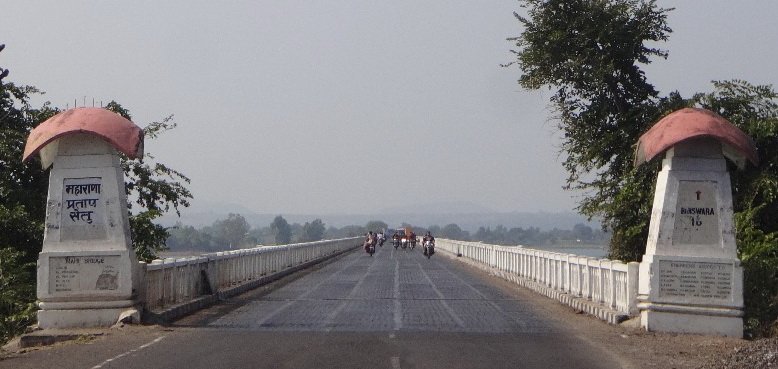 Gaiman bridge Maharana Pratap setu
